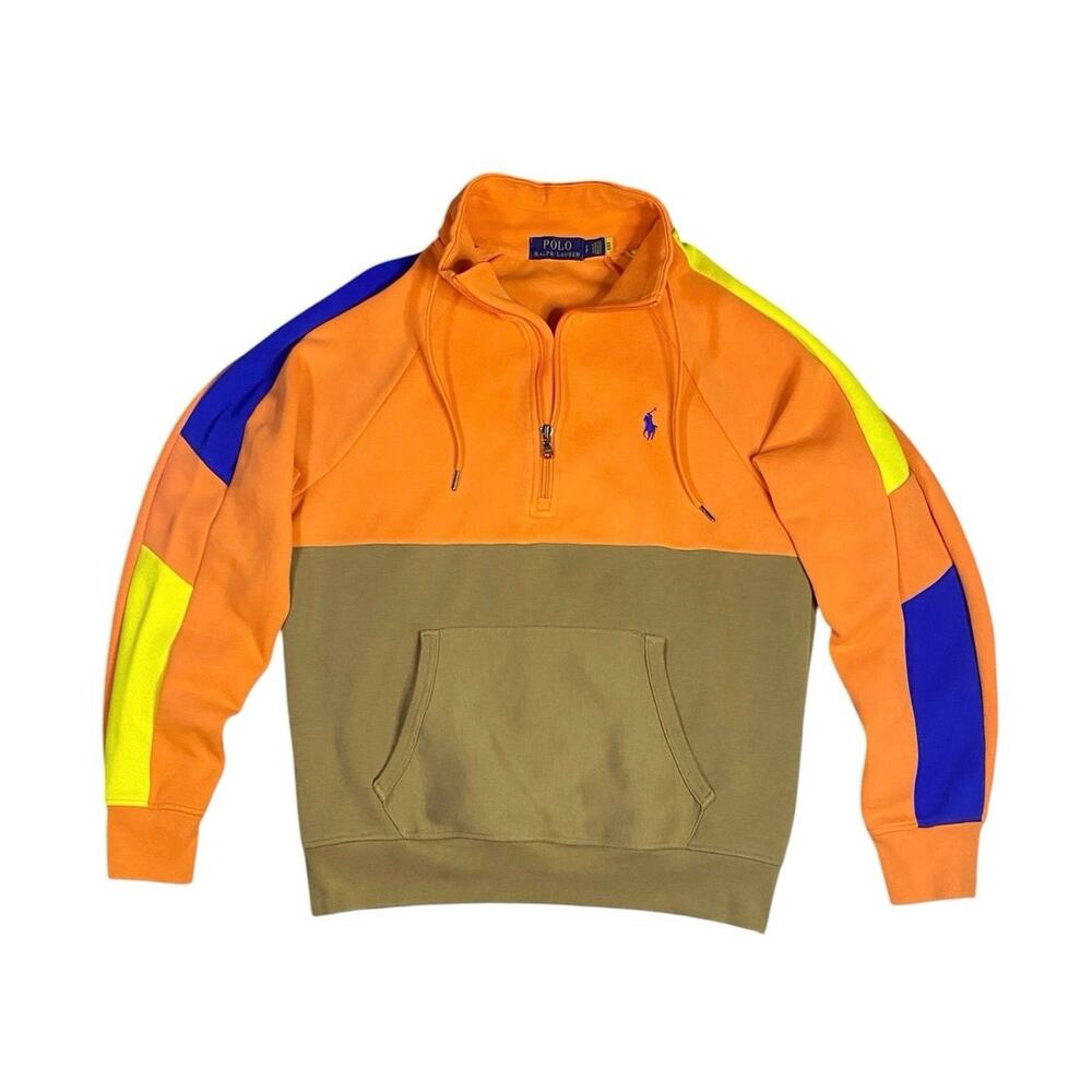 Polo Ralph Lauren Color Block Icon Pullover Jacket - S